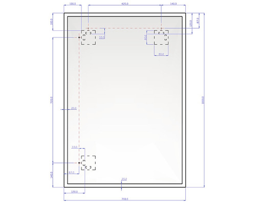 Dessin technique avec cotes