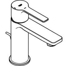 Zeichnung einer Armatur für ein Waschbecken.