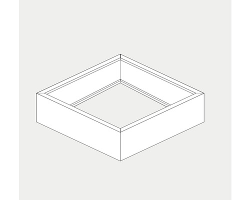 Schéma d''un potager surélevé