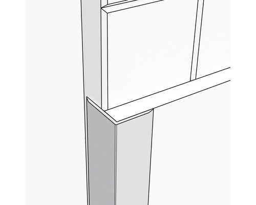 Profilé d''angle d''un revêtement mural