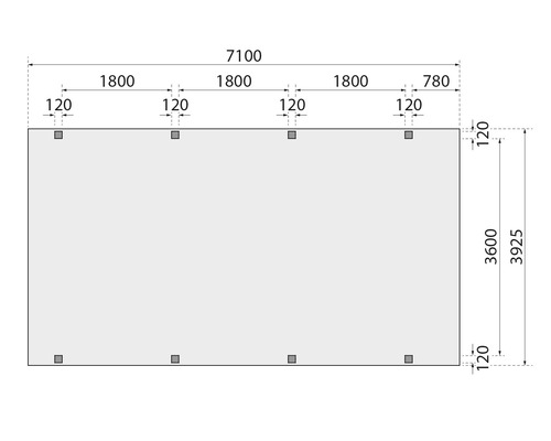 Plan avec les dimensions