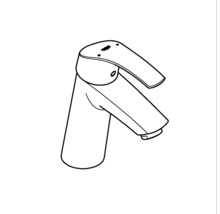 Dessin d''un robinet de lavabo