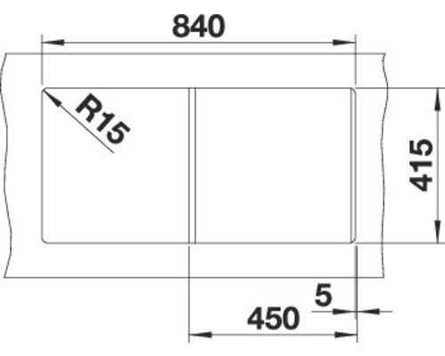 Dessin technique avec dimensions