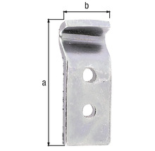 Schliesshaken für Kistenverschluss Typ D 12 x 32 mm galv. verzinkt, dickschichtpassiviert-thumb-1