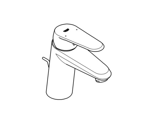Schéma d''un robinet de lavabo Grohe