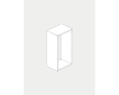 Küchenhängeschrank ohne Tür und ohne Regale