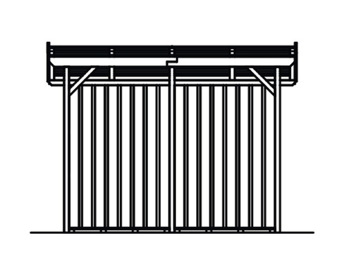 Schalungsträger mit Geländer