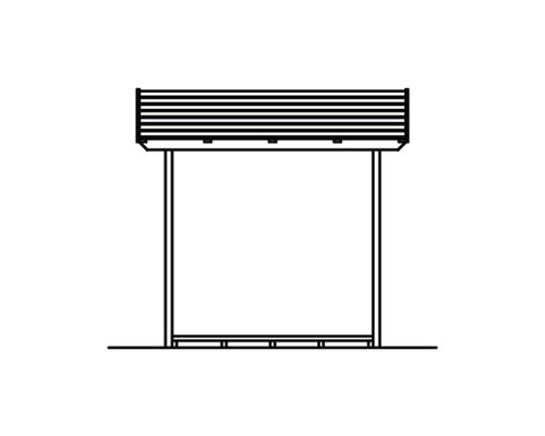 Schema einer Bushaltestelle
