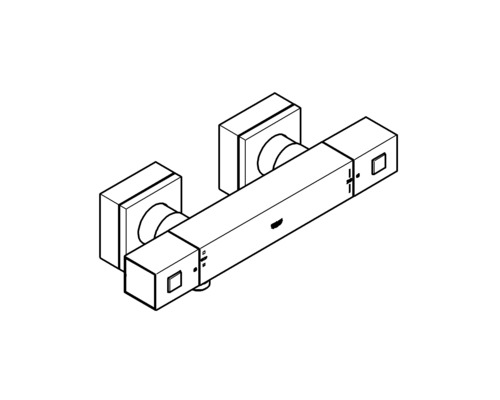 Brausearmatur zur Wandmontage