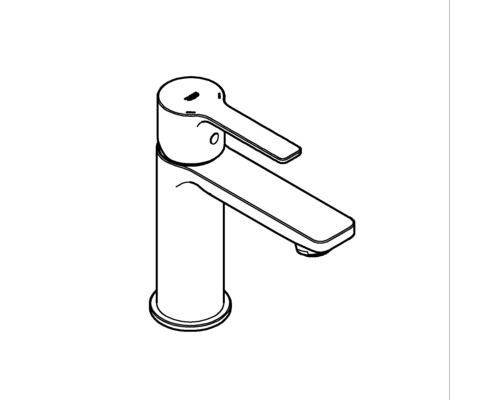 Dessin d''un robinet de lavabo