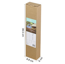 Emballage d''accessoires de jardin mesurant 39,5 cm x 8,8 cm x 5 cm