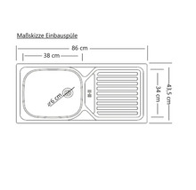 Winkelküche Held Möbel Pisa 360 cm grau/wildeiche matt 1133.6311