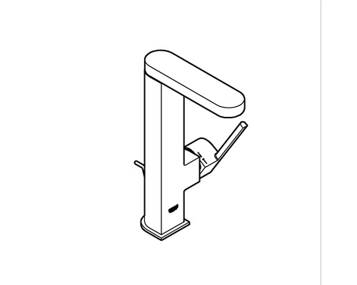 Abbildung einer Armatur für ein Waschbecken