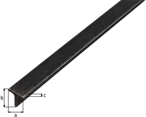 Profilé en T en acier