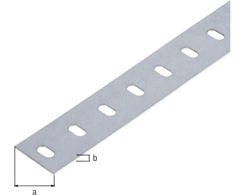 Bande perforée métallique avec trous