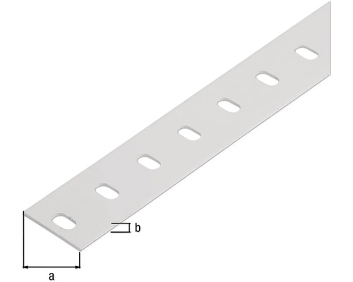 Lochband aus Metall mit Löchern
