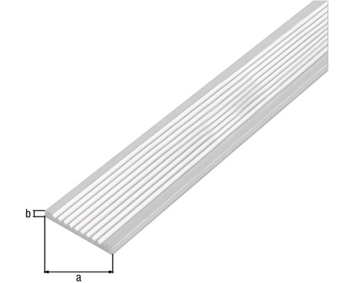 Treppenkantenprofil mit gerillter Oberfläche