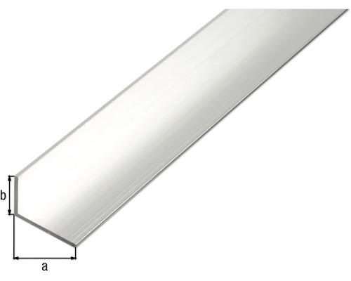 Aluminium U-Profil mit Massangaben