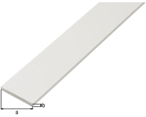 Kunststoffleiste mit Maßangaben
