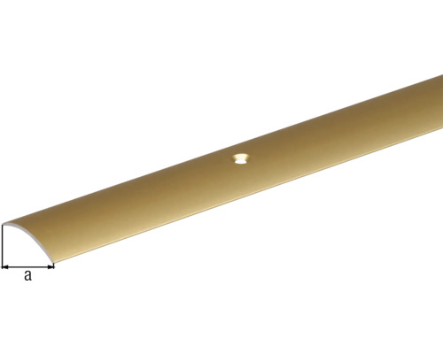 Rail profilé en aluminium avec trou de fixation