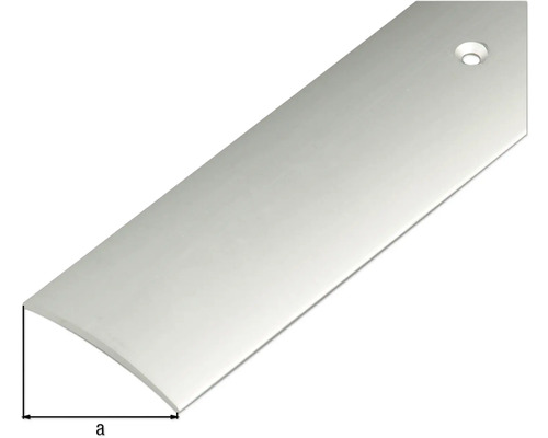 Profilé de transition en aluminium avec trous de vis