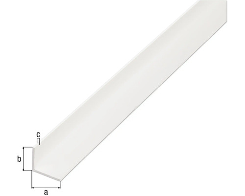 Cornière en plastique avec dimensions