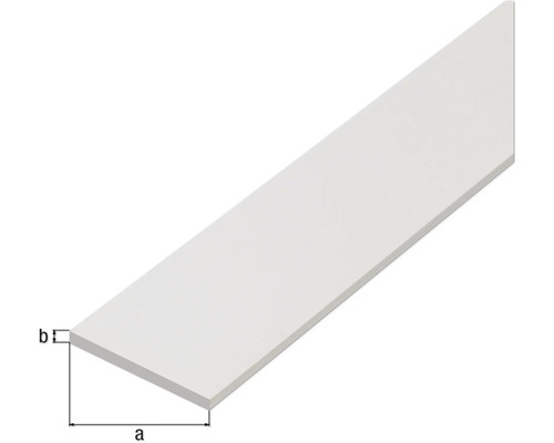 Baguette en plastique avec les dimensions a et b