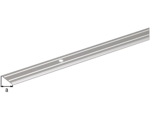 Profilé de transition avec trou de fixation