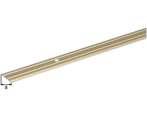 Profilé de transition avec trous de fixation