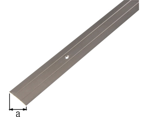Profilé de finition métallique avec trous de perçage