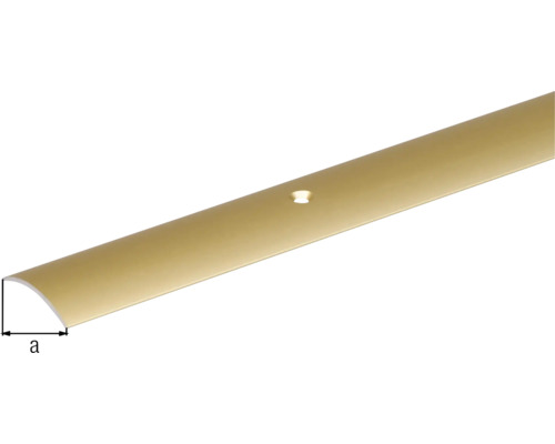 Rail profilé en métal avec trou de forage