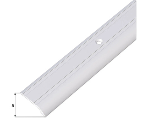 Profil d''arête d''escalier en plastique avec trou de vis