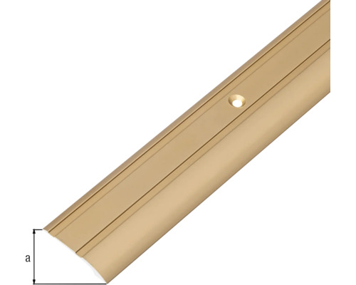 Profilé de finition métallique avec trou de perçage