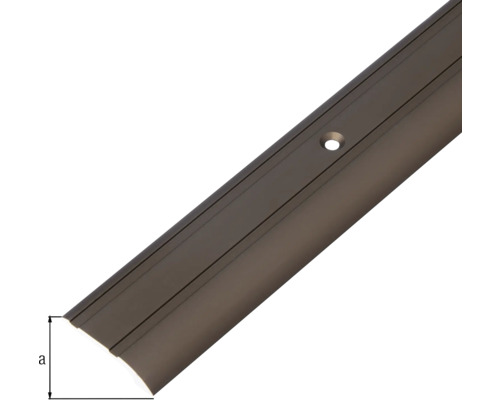 Profil de bord d''escalier avec trou de perçage