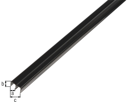 Kantenschutzprofil mit Maßangaben