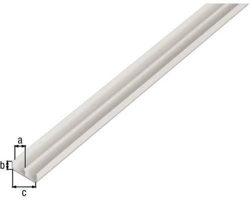 Profilé de finition en plastique avec dimensions
