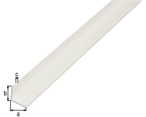 Cornière d''angle en plastique avec dimensions