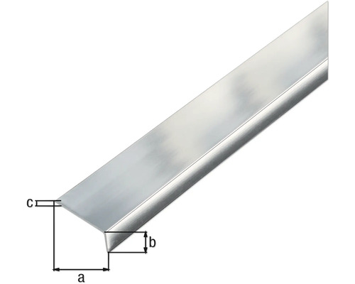 Profilé de protection des bords en aluminium avec dimensions