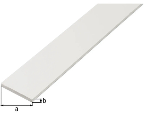 Baguette en plastique avec les désignations a et b