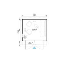 Plan avec dimensions