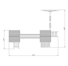 Palmako Spielturm Jesper Set 1