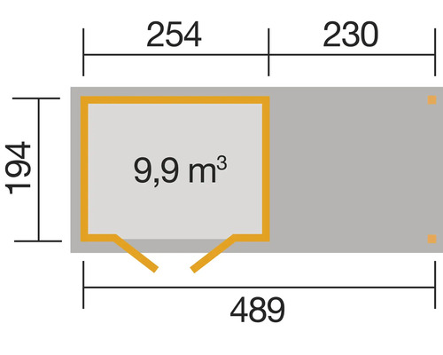 Plan avec dimensions