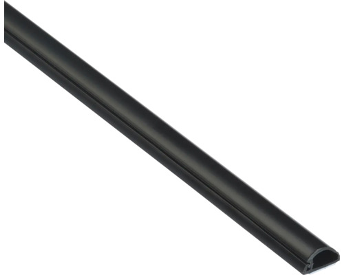 D-Line Kabelkanal Großprofil 50x25 Mm, 1 M, Selbstklebend – Schwarz, Für Innen & Außen