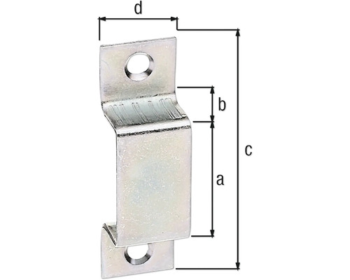 Collier d''écartement en métal avec dimensions