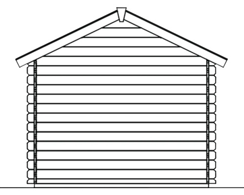 Image d''un abri de jardin en bois