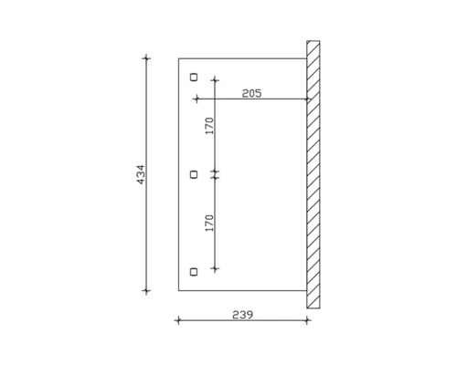 Dessin technique avec dimensions