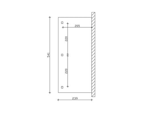 Dessin technique avec cotes pour un produit