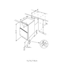 Réfrigérateur avec compartiment de congélation Candy CM4SE68W 59,6 x 82,6 x 54 cm réfrigérateur 95 l congélateur 16 l