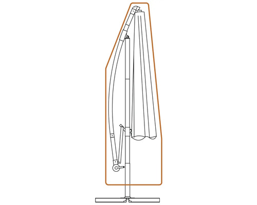 Housse de protection pour un parasol