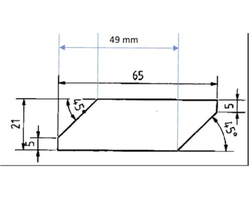 Dessin technique avec cotes